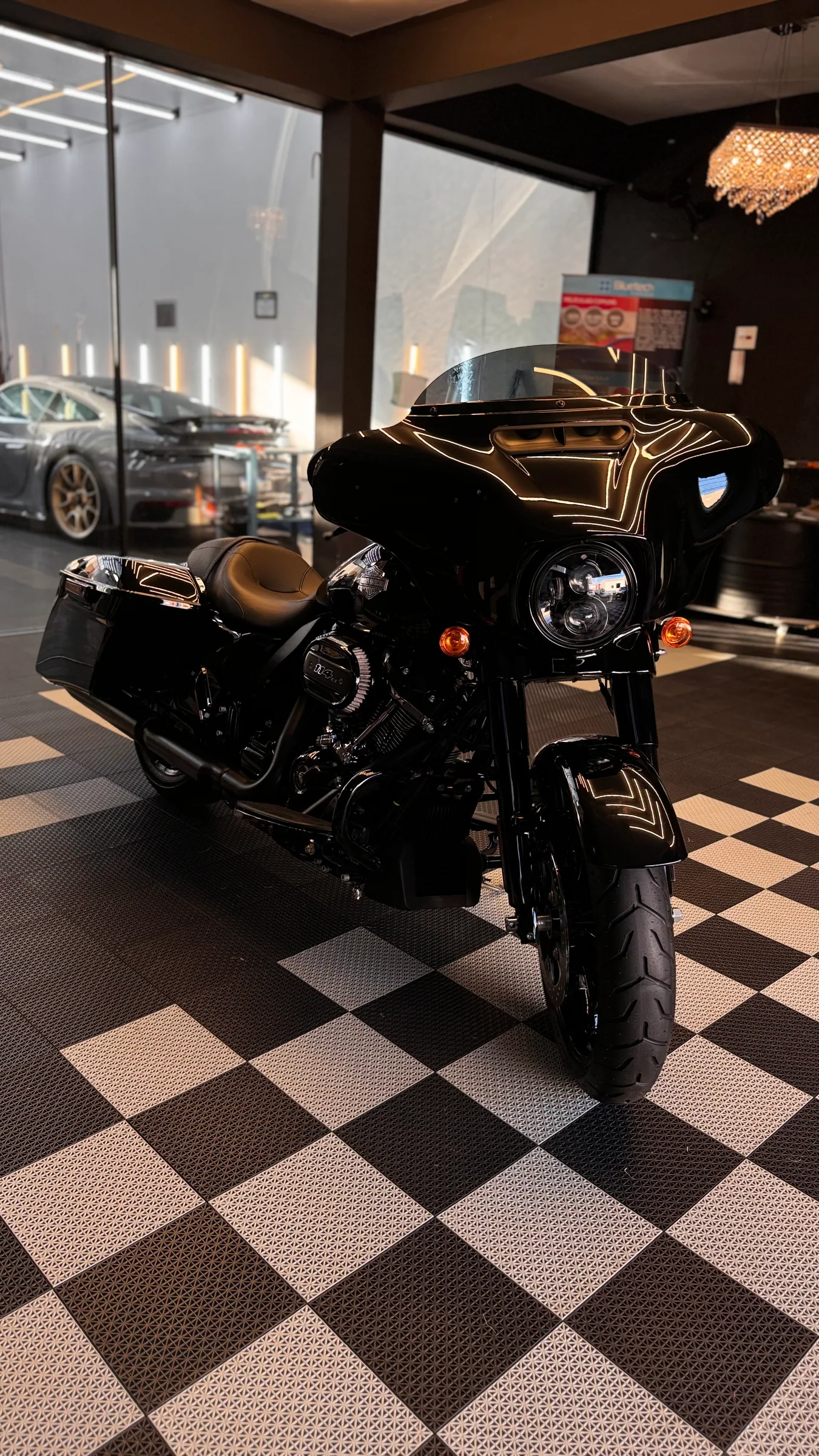 Harley-Davidson com Full PPF aplicado pela Elite Custom
