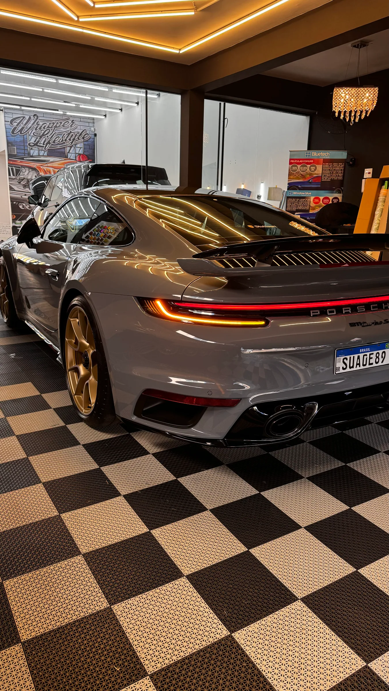 Porsche 911 Turbo com Full PPF aplicado em Ribeirão Preto